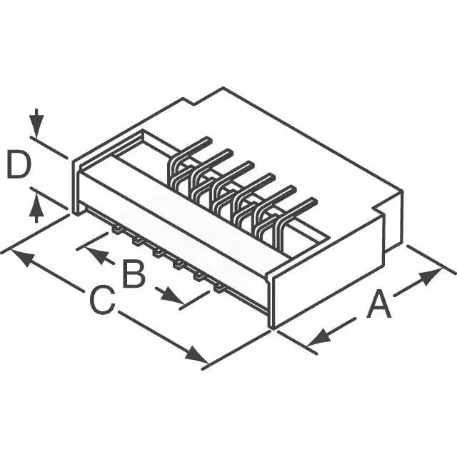 10013057-451200ELF Amphenol ICC (FCI)  FFC FPC (Flat Flexible) Connector Assemblies